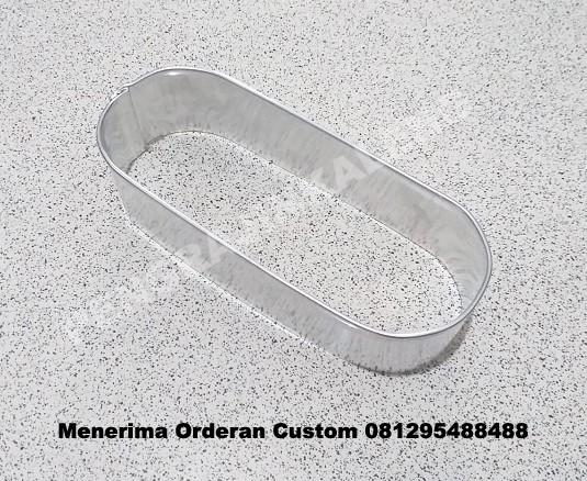 Gambar RING HOTDOG / RING ROTI / BURGER / RING CUTTER 15x5x4 CM - TINGGI 3 CM - TINGGI 3 CM dari fariday loyang undefined Tokopedia