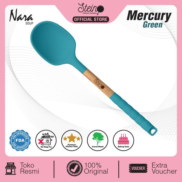 Gambar STEIN Nara Spatula (Sutil Masak) - MERCURY GREEN dari Chubby Baby Jakarta undefined Tokopedia