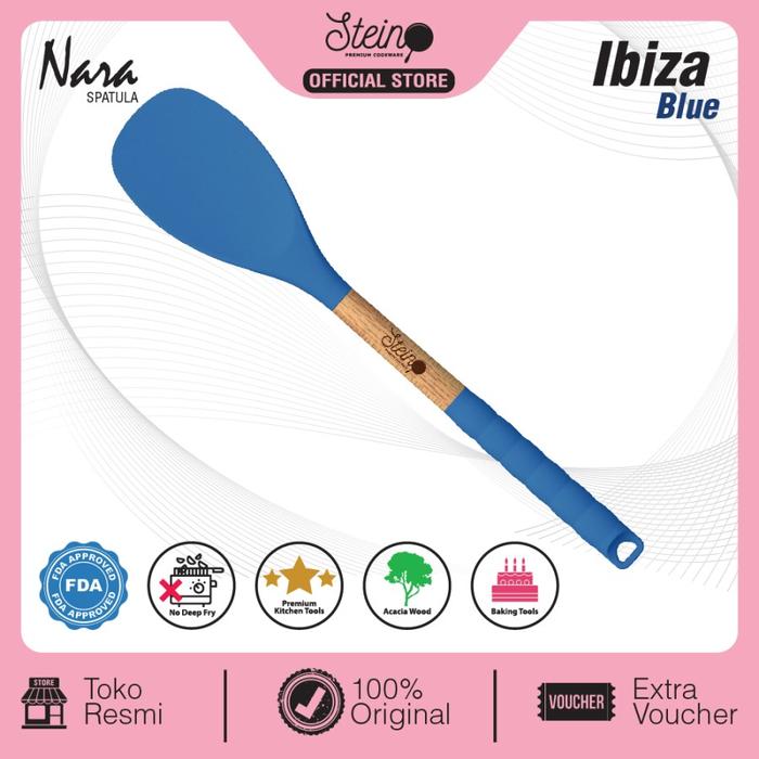 Gambar STEIN Nara Spatula (Sutil Masak) - IBIZA BLUE dari Chubby Baby Jakarta undefined Tokopedia