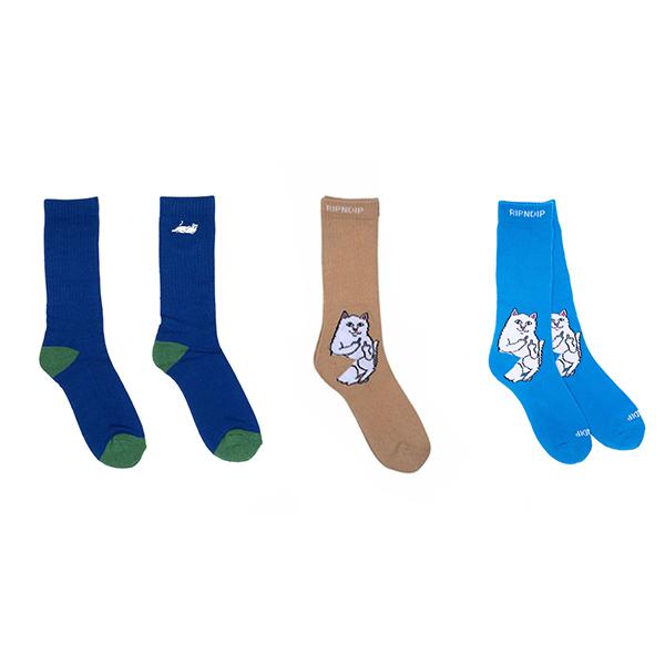 Gambar Rip n Dip Socks - Castanza Blue dari Etaks.Skate.Store undefined Tokopedia