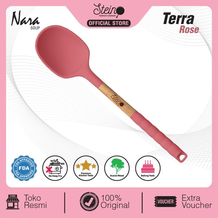 Gambar STEIN Nara Spatula (Sutil Masak) - TERRA ROSE dari Chubby Baby Jakarta undefined Tokopedia