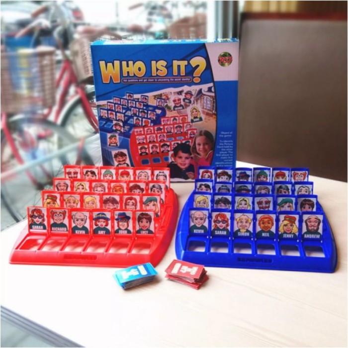 Gambar Mainan Kartu Tebak Tebakan Orang Guess Who Is It Board Game Lucu dari nusaviu undefined Tokopedia