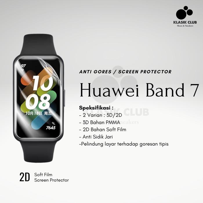 Gambar Anti Gores Huawei Band 7 3D Curved Screen Protector Huawei Band 7 - 2D dari Klasik Club undefined Tokopedia