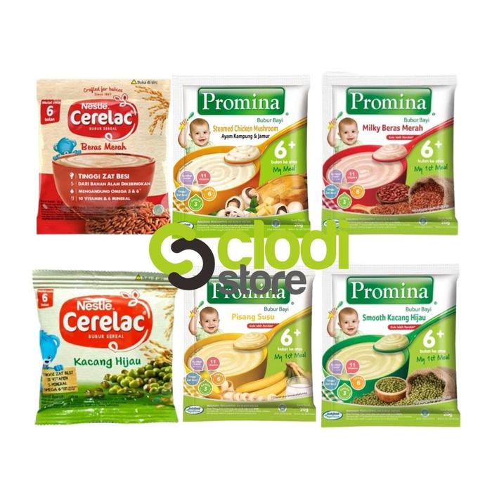 Gambar Nestle Cerelac Bubur Sereal Bayi Sachet 20gr Bubur Mpasi Bayi Usia 6 dari Charmmy_Fashion undefined Tokopedia