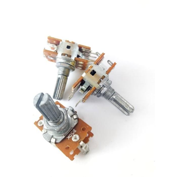 Gambar Potensio Stereo CT Nilai 100K 100 K Kilo Ohm 6 Kaki Plus CT dari PI WARE undefined Tokopedia