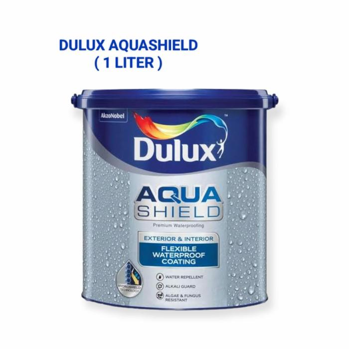 Gambar CAT WATERPROOF DULUX AQUASHIELD 1 KG - WHITE dari Azraqi Paints undefined Tokopedia