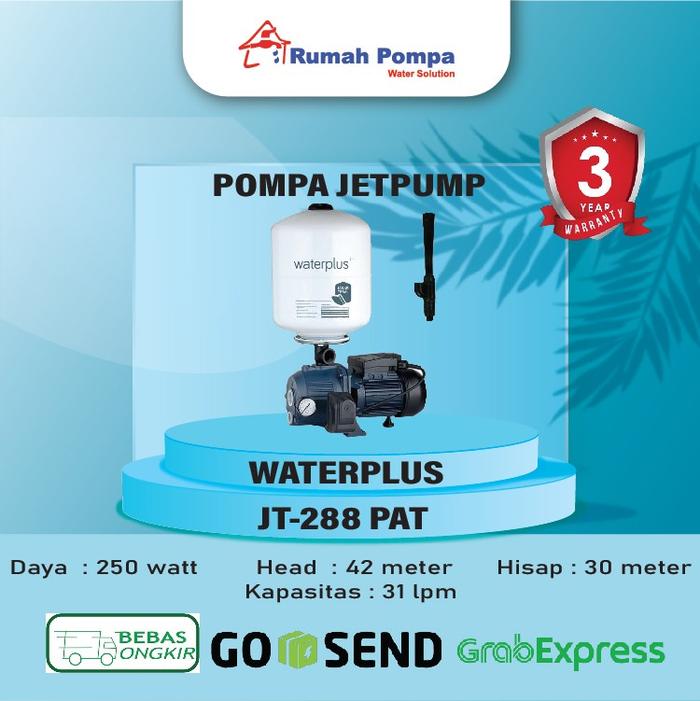 Jual POMPA AIR WATERPLUS JT 288 PAT MURAH - Jakarta Selatan - Rumah ...