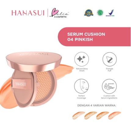 Gambar HANASUI CUSHION SER15GR | FOUNDATION | FLAWLESS| NATURAL DEWY FINISH - 04 Pinkish dari Dolphin Kosmetik undefined Tokopedia