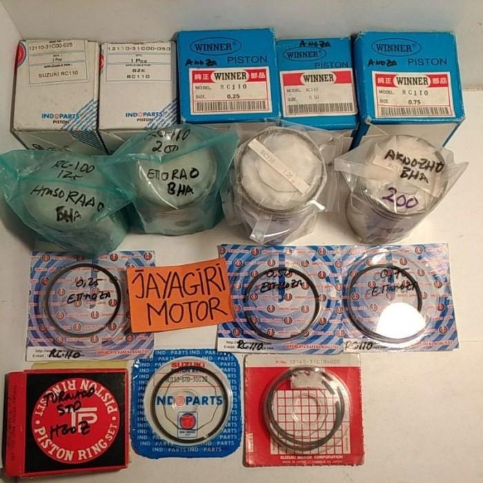Gambar Piston Kit Seher Tornado RC110 0 25 50 75 125 200 Oversize OS Ring Std - Oriens-Ring0,75 dari Achen78 undefined Tokopedia