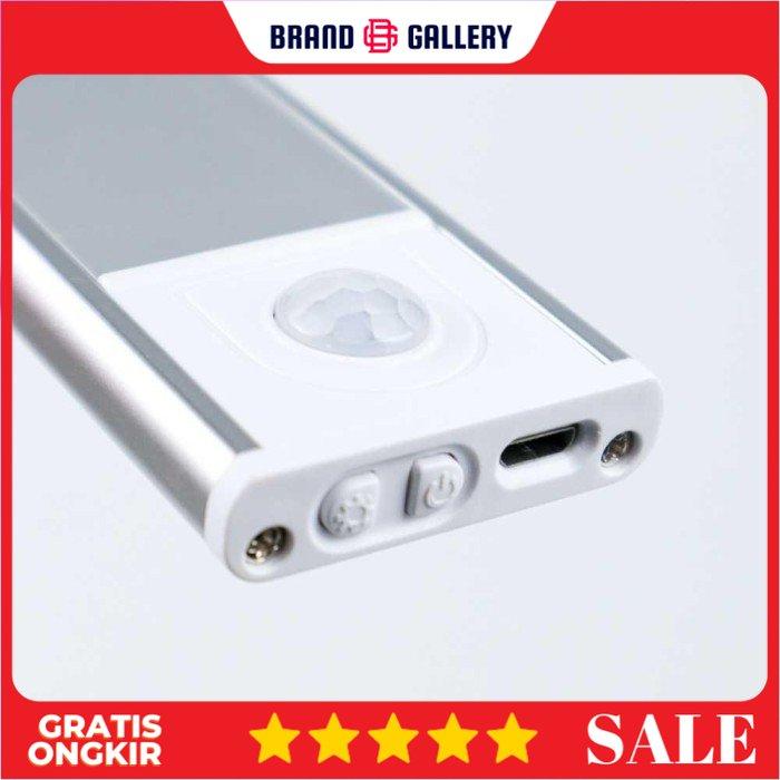 Gambar Lampu LED Light Bar Induction Sensor USB Rechargeable 30 cm HB03 dari BrandGallery undefined Tokopedia