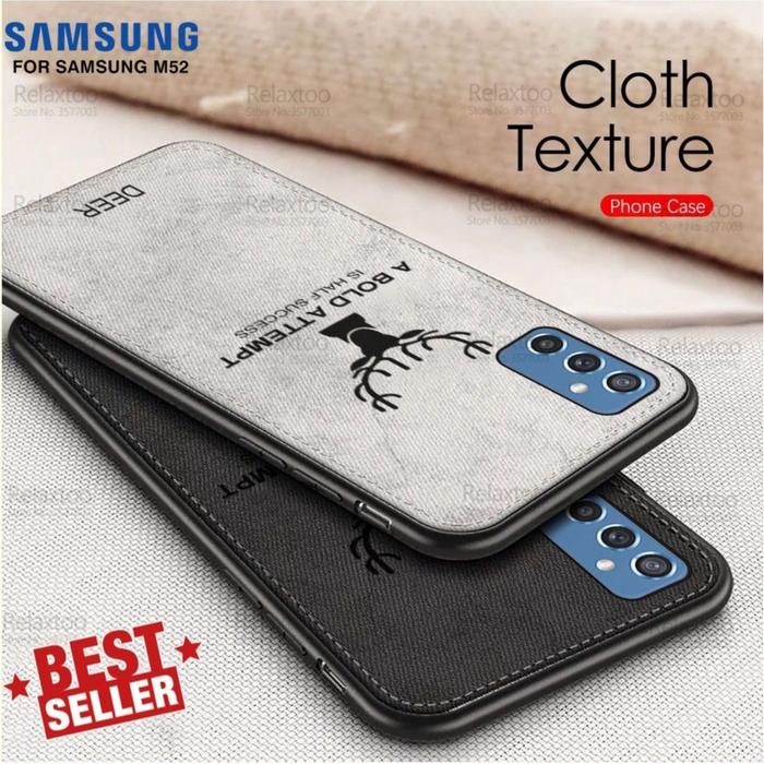 Jual Promo Case Samsung M52 5G 2021 Softcase Casing DEER Motif