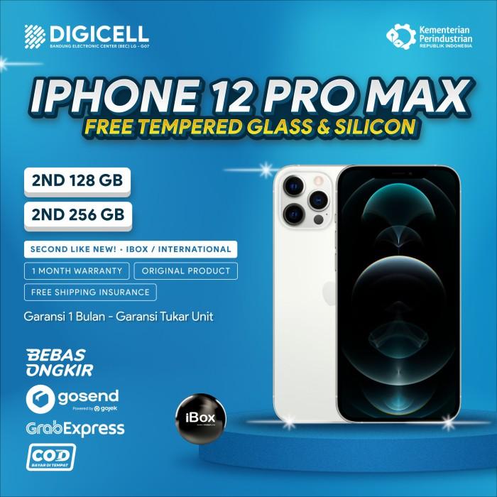 Gambar IPHONE 12 PRO MAX 128 256 GB SECOND MULUS INTER IBOX - 128 GB INTER, GRAPHITE dari DIGICELL BANDUNG undefined Tokopedia