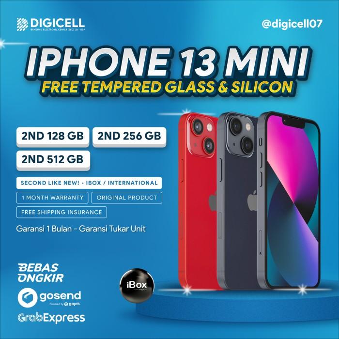 Gambar IPHONE 13 MINI 128 256 512 GB SECOND MULUS INTER IBOX - Red, 128 GB INTER dari DIGICELL undefined Tokopedia