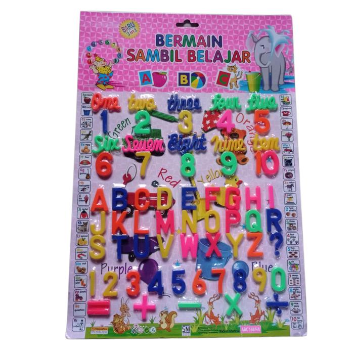 Gambar Mainan Anak Laki-laki Dan Perempuan Huruf Dan Angka Alphabets Murah dari Bagas Toys undefined 4 Tokopedia