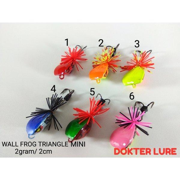 Gambar LURE Jump Frog WALL FROG TRIANGLE MINI 2gr 2cm JF Jumpfrog Umpan dari Azzam9 undefined Tokopedia