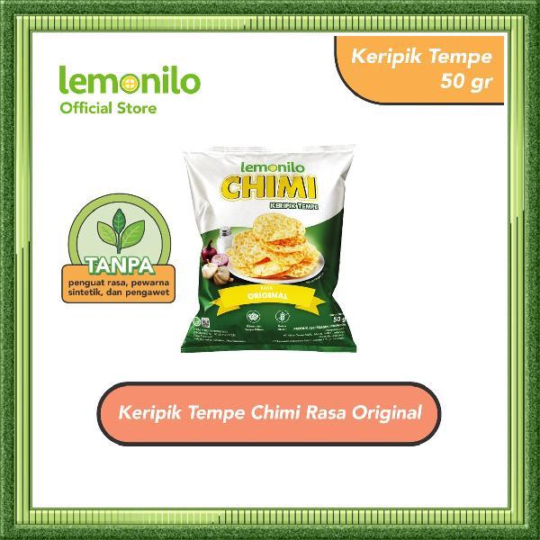 Gambar BlueAcc LEMONILO CHIMI KERIPIK TEMPE ORIGINAL 50G dari Blue Accesoriees undefined Tokopedia