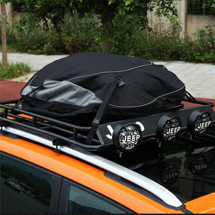 Jual Ready Tahan Air Mobil Roof Top Rack Bag Cargo Carrier Bagasi