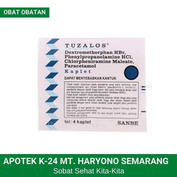 Gambar Tuzalos 4 kaplet dari Apotek K24 MT Haryono Semarang undefined Tokopedia
