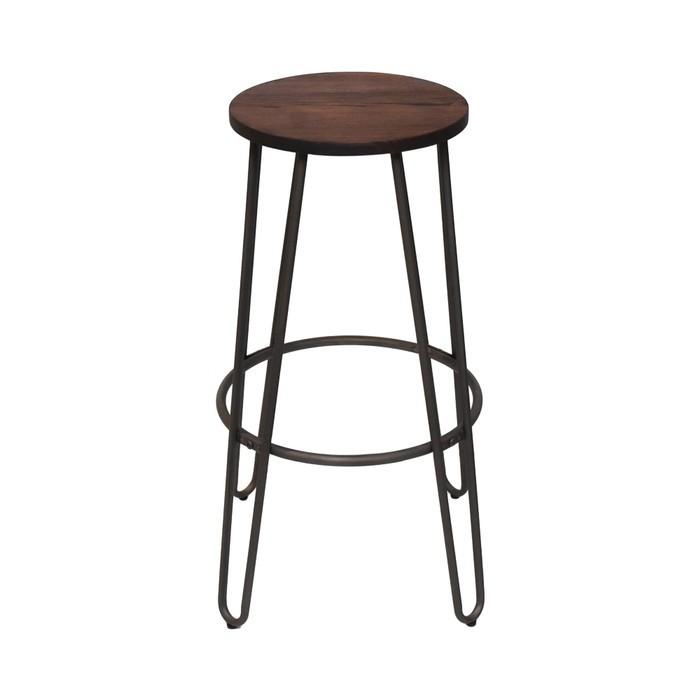 Jual INFORMA – BANGKU – NEO MANLEY KD BAR STOOL GUNMETAL - Jakarta ...
