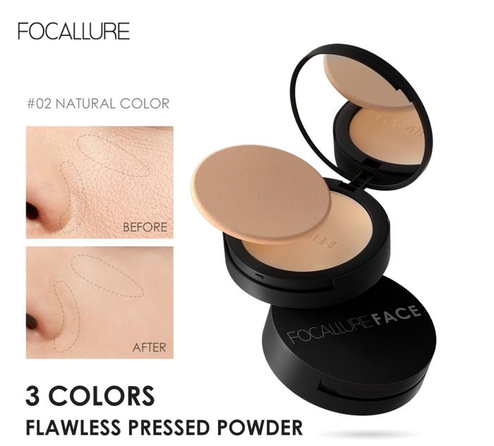 Gambar FOCALLURE PRESSED POWDER FA16 - NATURAL dari RITARA_NEW undefined Tokopedia