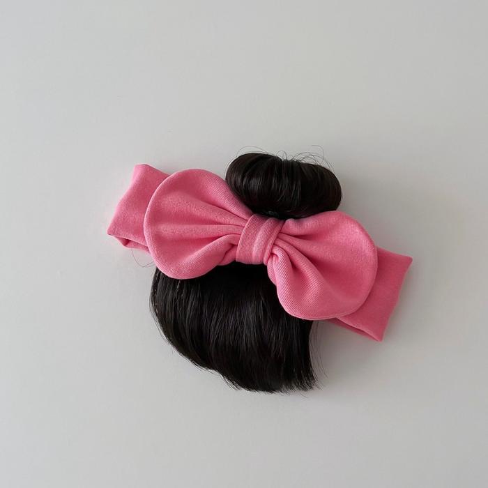 Gambar Bandana Wig Korea Poni Rambut Topi Bayi Newborn Anak Catalog JNWG WC - dark pink dari Kotton Baby undefined Tokopedia