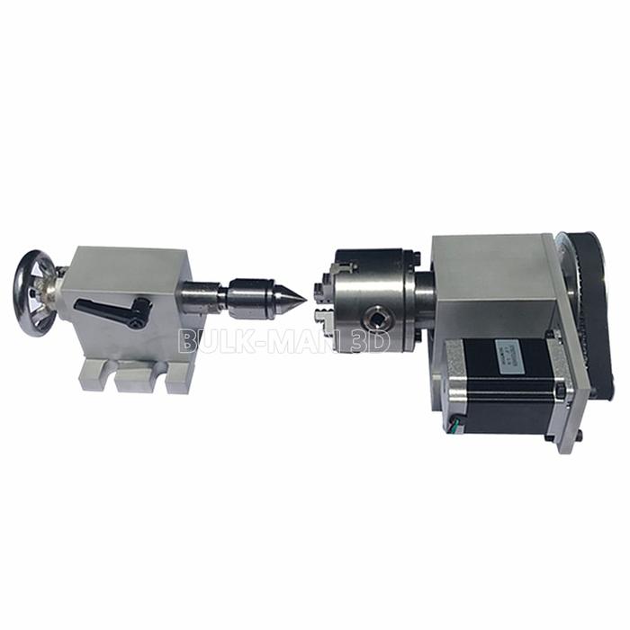 Jual 4Th Axis Dividing Head 6:1 Rotation Axis Cnc Rotary Axis - Kota ...