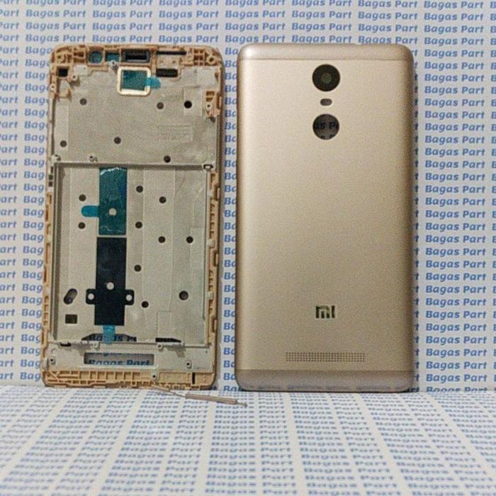 Gambar BC CASING KESING XIAOMI REDMI NOTE 3 NOTE 3 PRO CASING FULLSET FRAME - Gold dari Bagas Part undefined Tokopedia