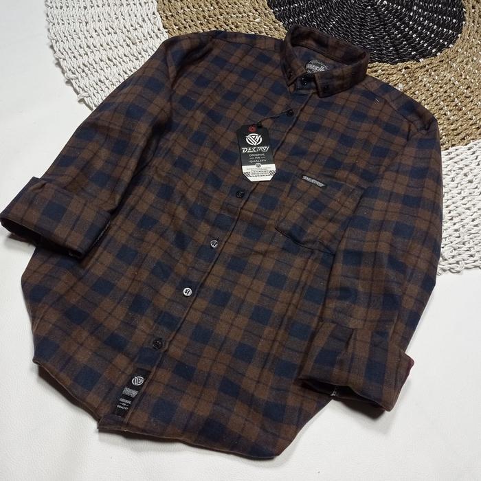 Gambar Kemeja Flanel Premium Murah Unisex Import Distro Lengan Panjang Casual - Rend 06, XL dari auliafarma01 undefined Tokopedia