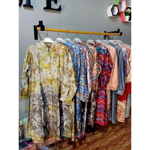 Gambar TERMURAH Tunik sasirangan khas Banjarmasin/ batik sasirangan/ Big size dari dika shop110 undefined Tokopedia