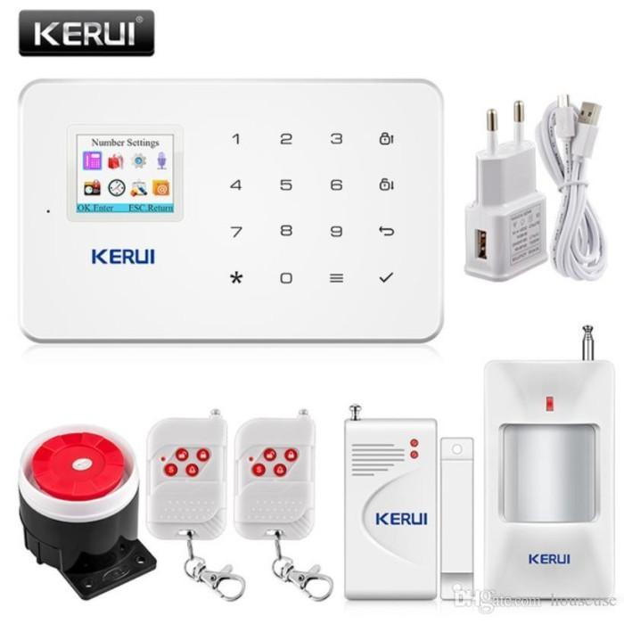 Burglar Alarm Kerui G18 Camera Jual KERUI G18 Wireless Home GSM