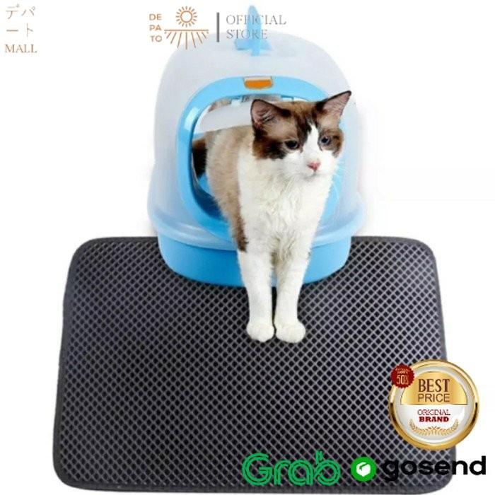 Jual Double-Layer Cat Litter Box Mat Trapper EVA Pad Pet Foam