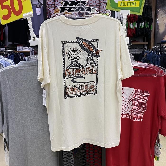 Gambar Kaos Ripcurl Pria Solid Rock Tee Bone Original - Bone, L dari Adtga Bali Shop undefined Tokopedia
