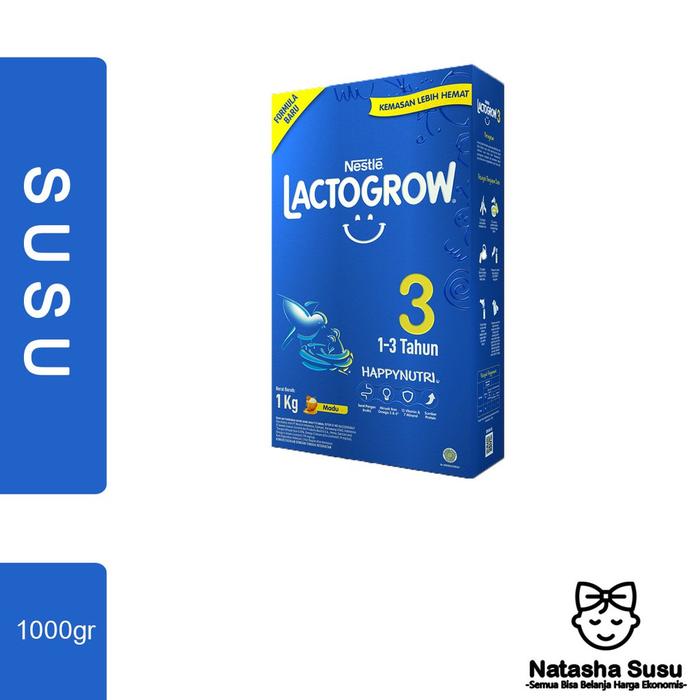 Gambar Promo lactogrow 3 Madu Vanilla 1Kg Murah dari dhonystoree 1 undefined Tokopedia