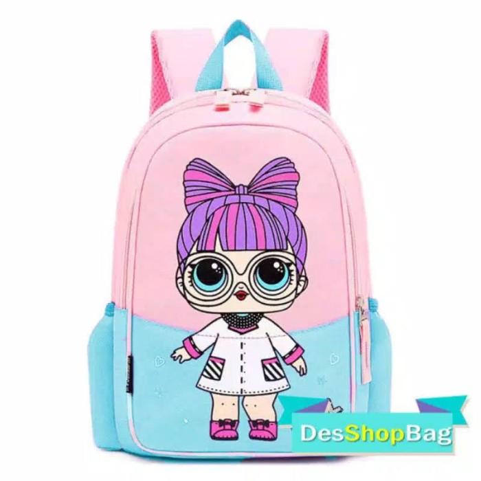 Gambar Tas Ransel Anak Usia TK Paud LOL - Ungu Pink dari MaFio undefined Tokopedia
