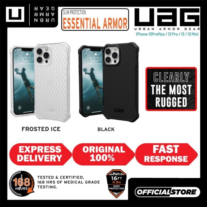 Gambar Case iPhone 13 PRO MAX 13 PRO UAG ESSENTIAL ARMOR Cover Protection - Black, iPhone 13 Pro dari Supcase Official ID undefined 4 Tokopedia