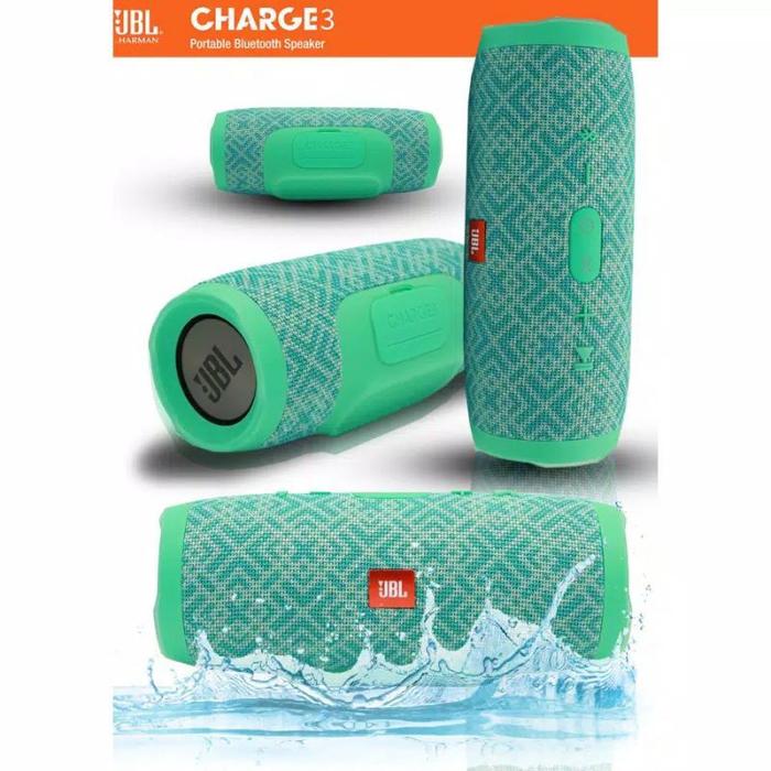 JBL Charge 3 ワイヤレススピーカー ミントグリーン JBL Charge 3 ポータブルBluetoothスピーカー ミントグリーン 【公式通販】