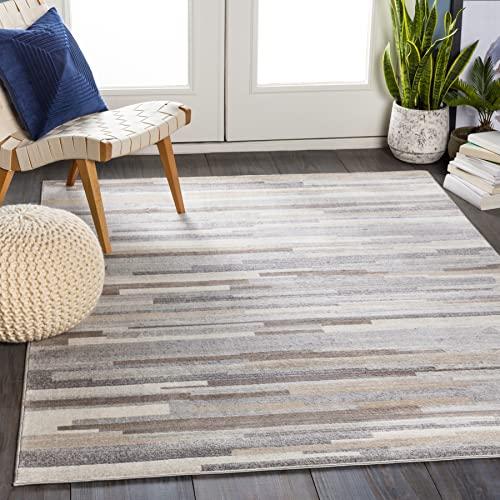 Gambar Mark&Day Area Rugs, 8x10 Orvelte Modern Medium Gray(710' x 10) dari Home and Kitchen USA undefined Tokopedia