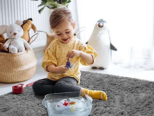 Gambar tiosggd Fluffy Rugs 3x5 Feet Super Soft Plush Shaggy Area Rugs dari Home and Kitchen USA undefined Tokopedia