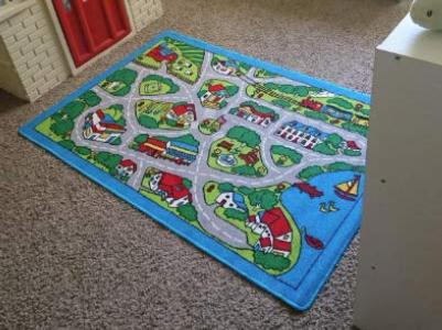 Gambar Mybecca Kids Rugs Street Map in Grey 5 X 7 Childrens Area Rug dari Home and Kitchen USA undefined Tokopedia