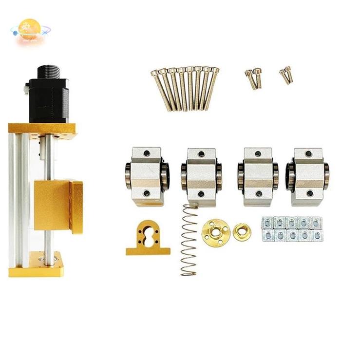 Kit Di Aggiornamento Asse X Per CNC 3018 Pro | Cuscinetti SCS12VUU O SCV10VUU E Dado T8 In Rame, Hardware Incluso