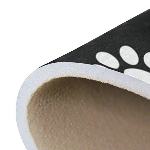 Gambar WOZO Cat Dog Paw Print Area Rug Rugs Non-Slip Floor Mat dari Home and Kitchen USA undefined Tokopedia