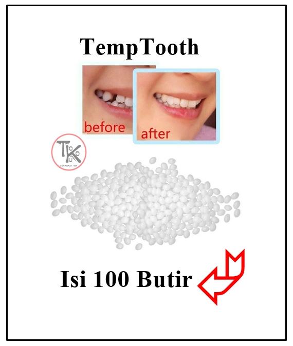 Gambar 1 Pasang Gigi Palsu Instan Snap on Smile Atas Bawah Penutup Ompong - Temptooth 100 dari TokokuCorpIndonesia undefined Tokopedia