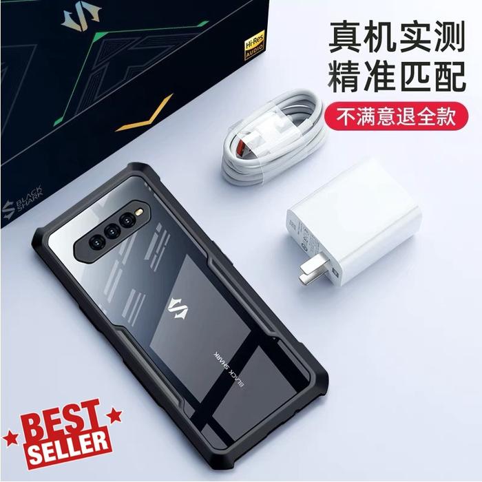 Gambar Case Black Shark 4 Clear Acrylic Casing Hard Transparan Phone Case dari hahshbd undefined Tokopedia