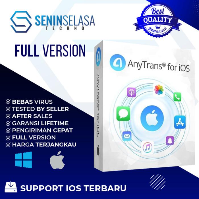 Gambar Software Transfer File iOS: AnyTrans for iOS 8 [WIN & MAC] - WINDOWS - WINDOWS dari Bebi celll undefined Tokopedia