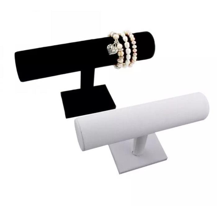 Gambar Pajangan Gelang Perhiasan / Display Gelang - Hitam dari vanimelo undefined Tokopedia