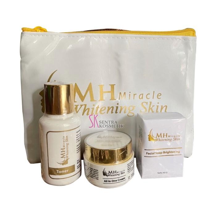 Gambar Ecer Cream MH Miracle Whitening Cream All In One ORIGINAL 100% BPOM - Lengkap 1 Paket dari Sentra Kosmetik ID undefined Tokopedia