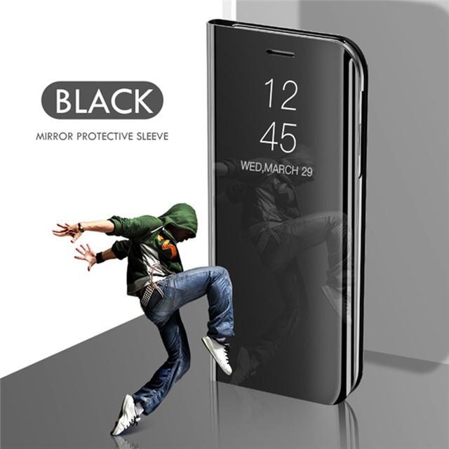 Gambar Casing Hard Case Xiaomi 12 Lite 12 Pro Flip Mirror View Autolock - Hitam, Xiaomi 12 Lite dari Lady Store16 undefined Tokopedia