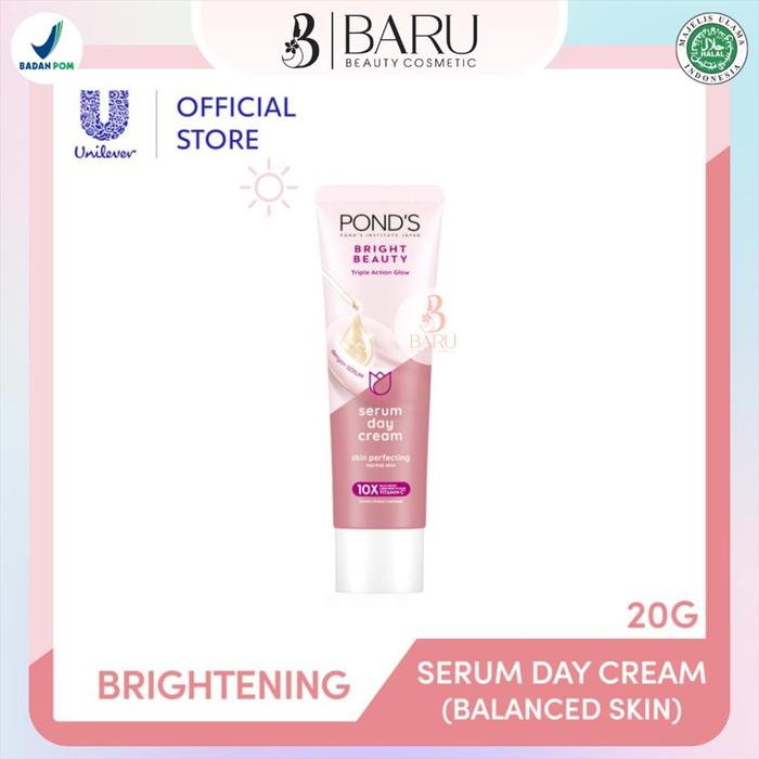 Gambar BARU️ Ponds Bright Beauty Serum Cream | Pelembab Wajah - DAY CREAM 20g dari Baru Beauty Cosmetic undefined Tokopedia