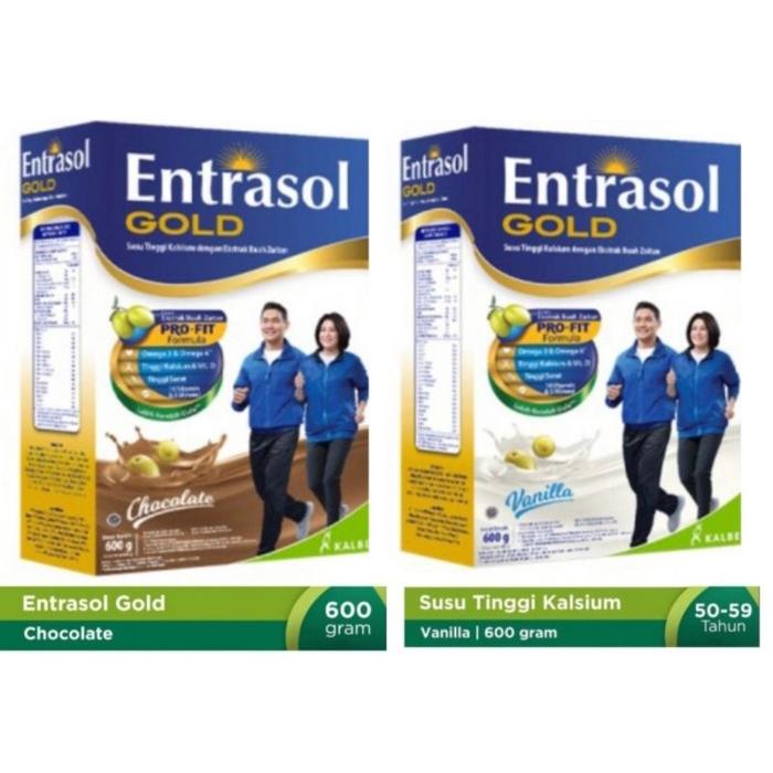 Gambar Jual Entrasol Gold vanila dan chocolate 600gr Limited dari adaravanesa undefined Tokopedia