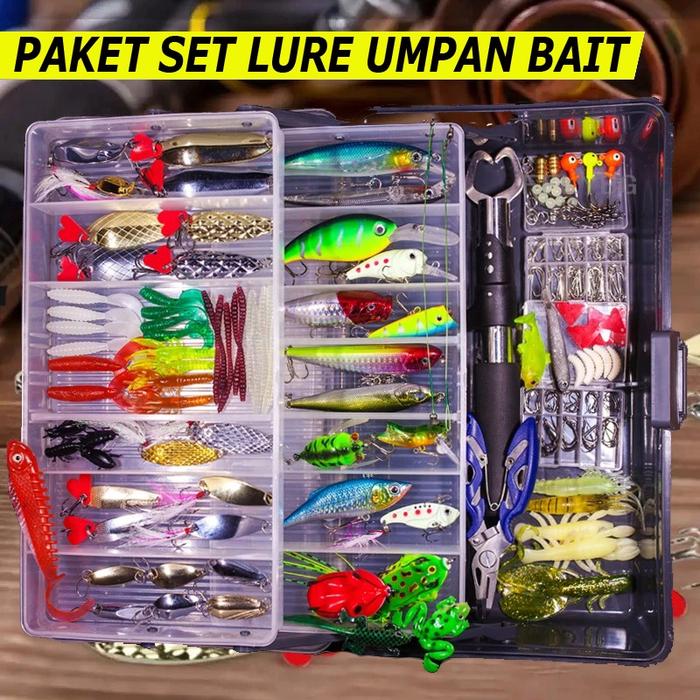 Jual Rosh UMPAN PANCING IKAN SET FISHING BAIT KIT UMPAN PANCING